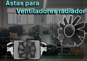 astas para ventilador de radiador